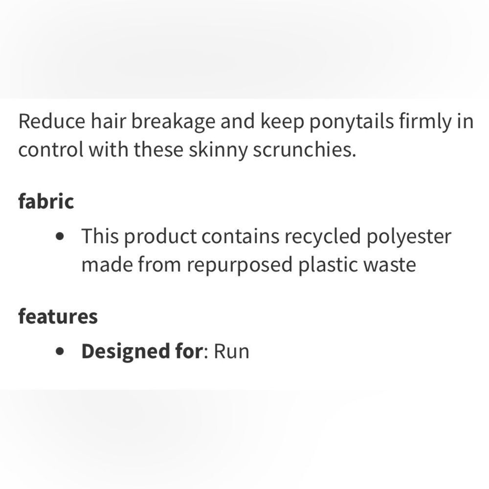 Lululemon Skinny Scrunchies 6 Pack Java/Java/Gleam/Gleam/Pale Linen/Pale Linen - Picture 5 of 9